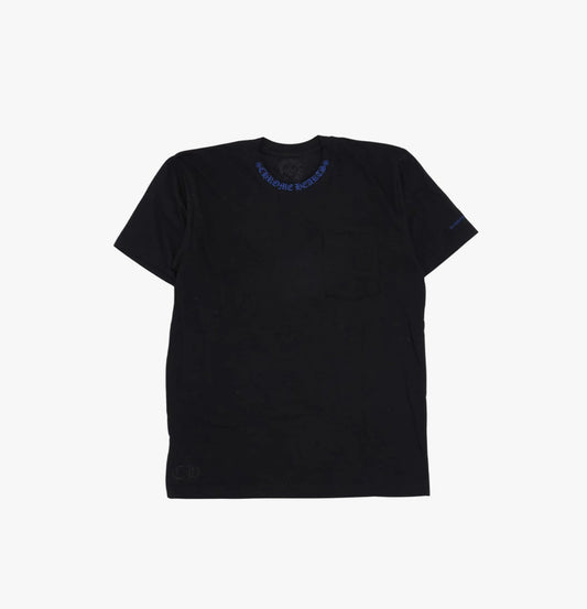 Chrome Hearts Blue Neck Print Tee