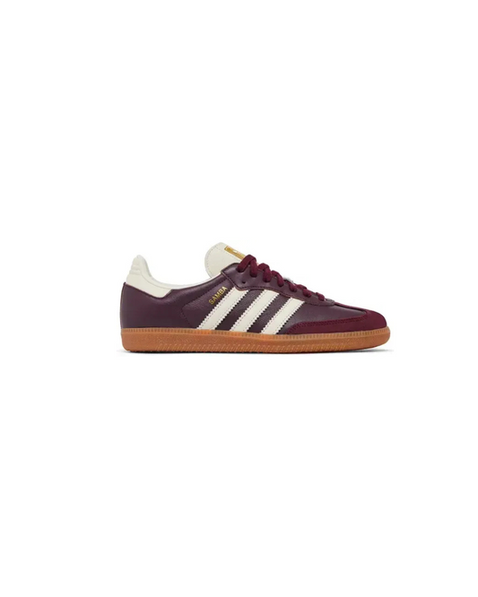 adidas Samba OG Maroon Gold Metallic(W)